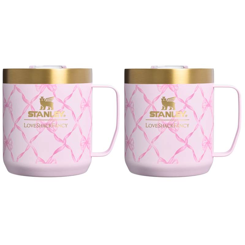 Stanley 1913 x LoveShackFancy Holiday Everyday Camp Mug Set | 12 OZ